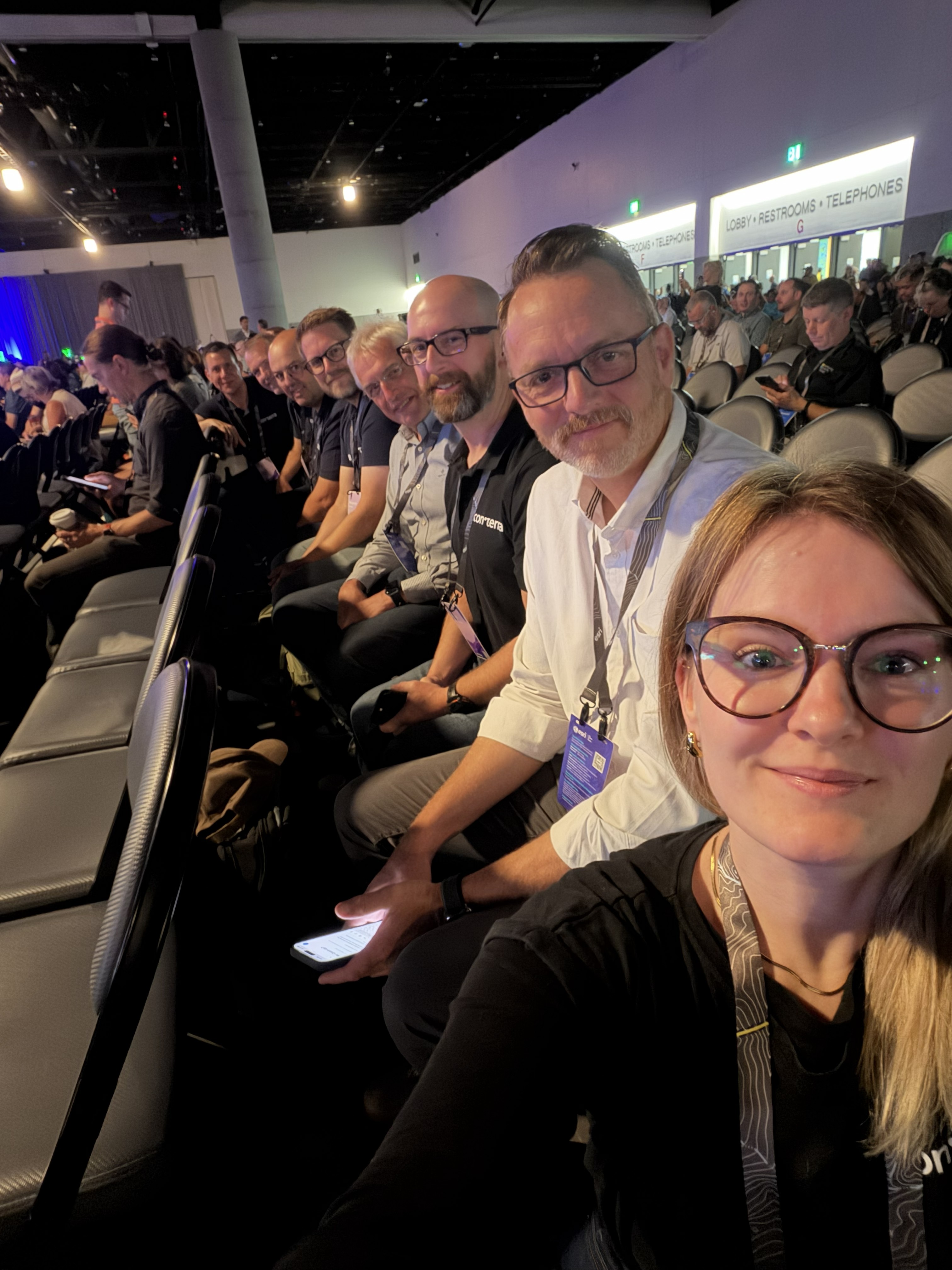 Selfie des con terra Teams
