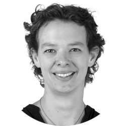 Birgitta Lubahn, con terra