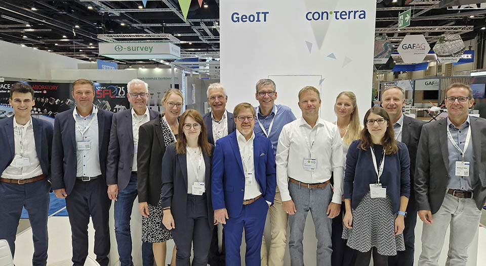 Das con terra Messe Team