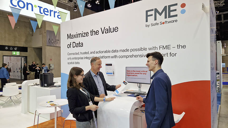 Mit auf dem Stand: Safe Software