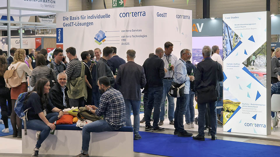 Standparty am 2. Messetag