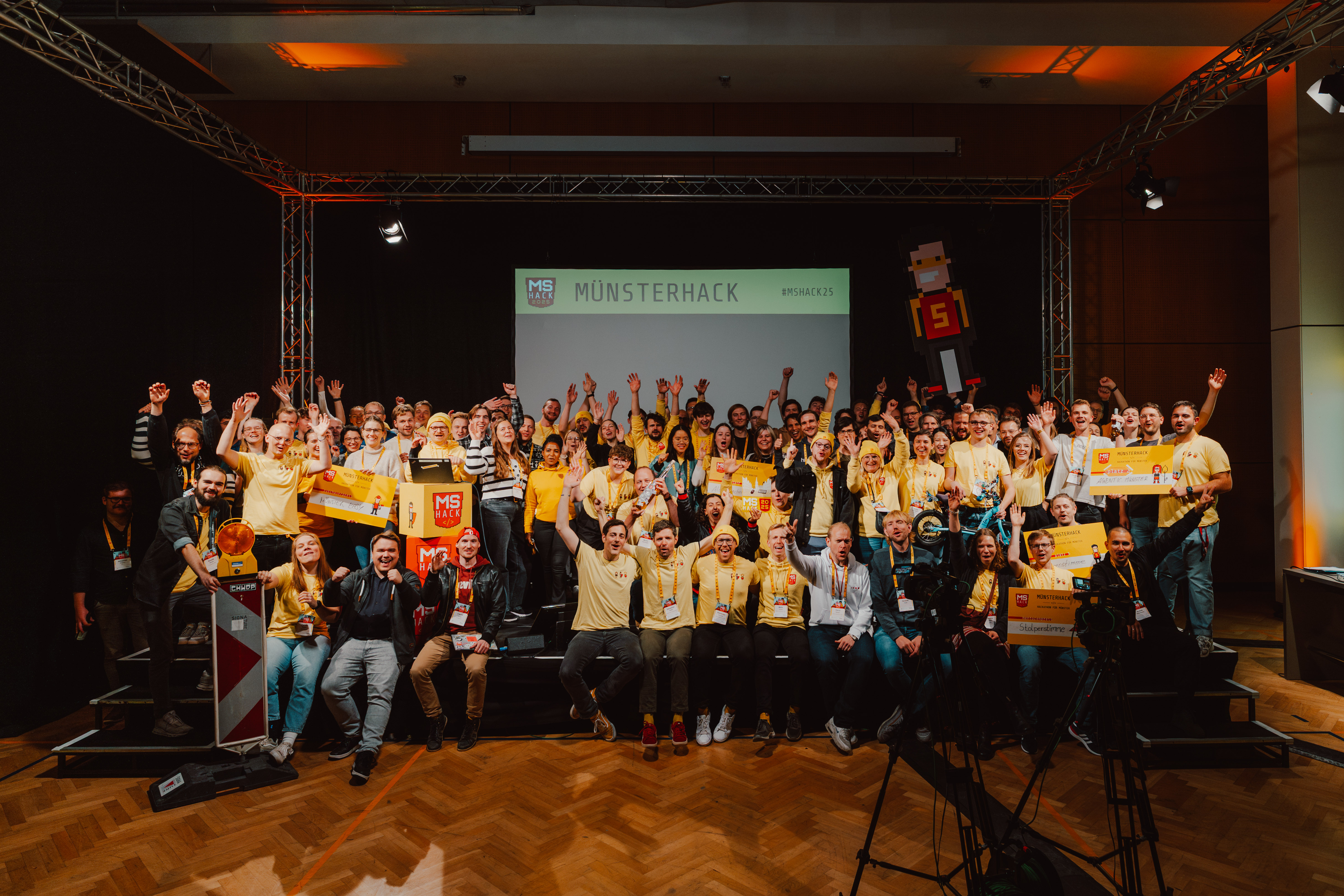 Gruppenbild Münsterhack 2025