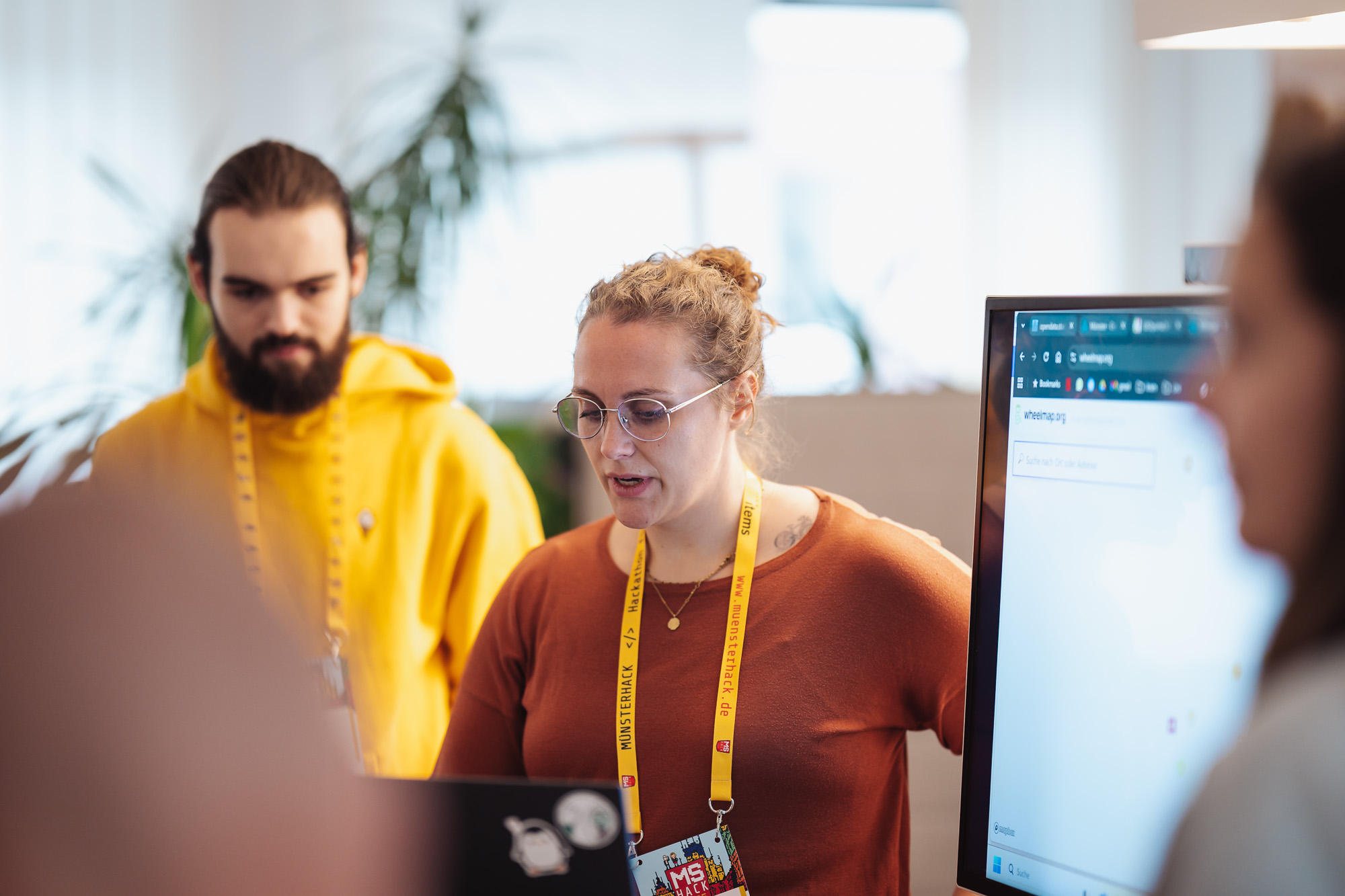 Sarah Lechler beim Münsterhack 2025
