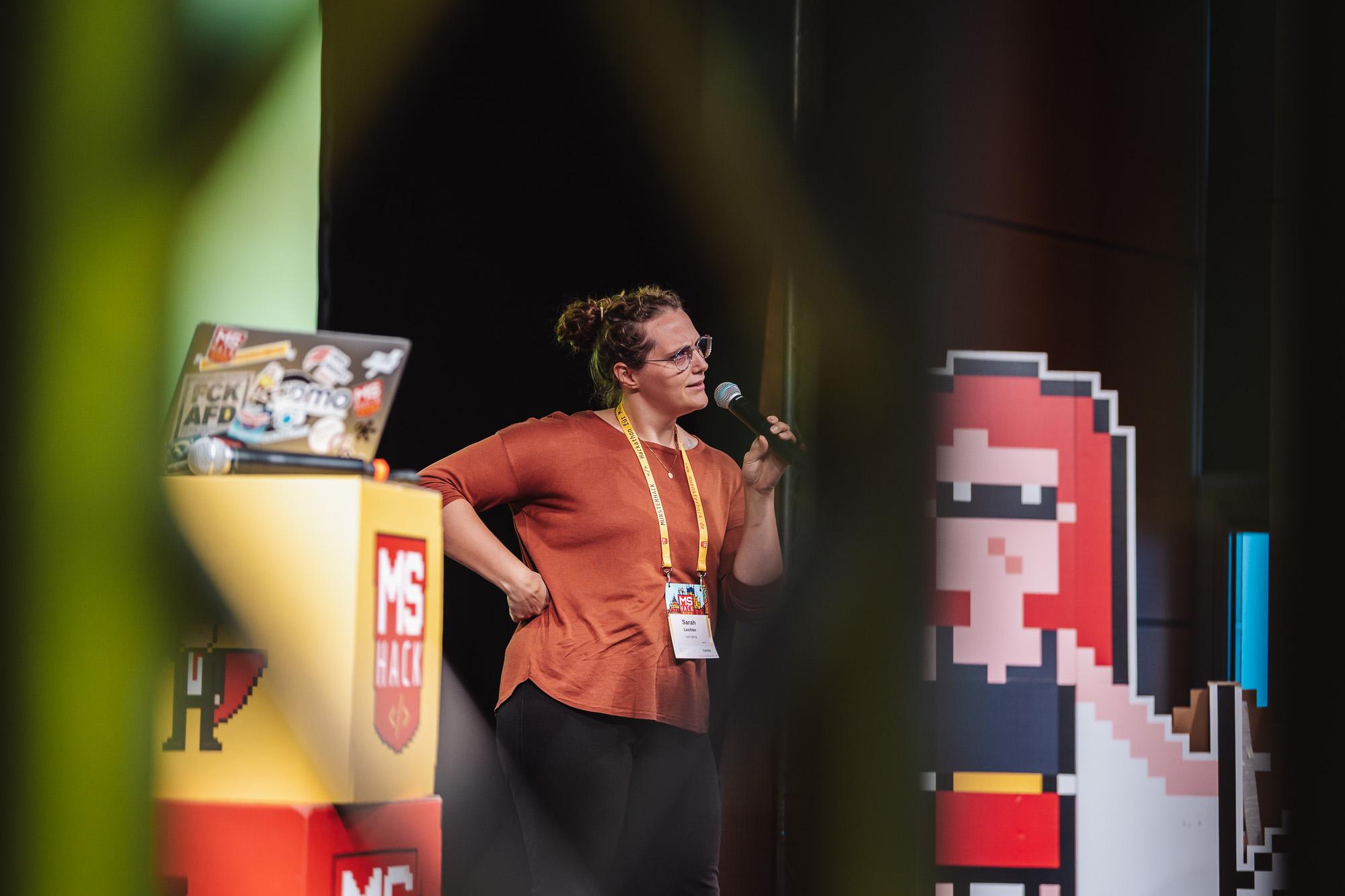 Sarah Lechler beim Münsterhack 2025