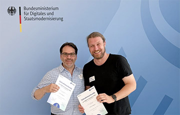 Als Vertreter des SAIN MS mit dabei: Marc Kleemann und Dr. Thore Fechner