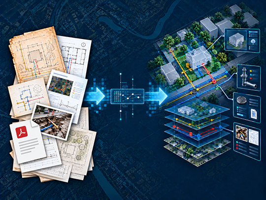 Spatial Document Intelligence verbindet KI-gestützte Dokumenteninterpretation mit regelbasierter Datenverarbeitung: