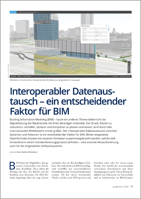 Artikel Interoperabler Datenaustausch