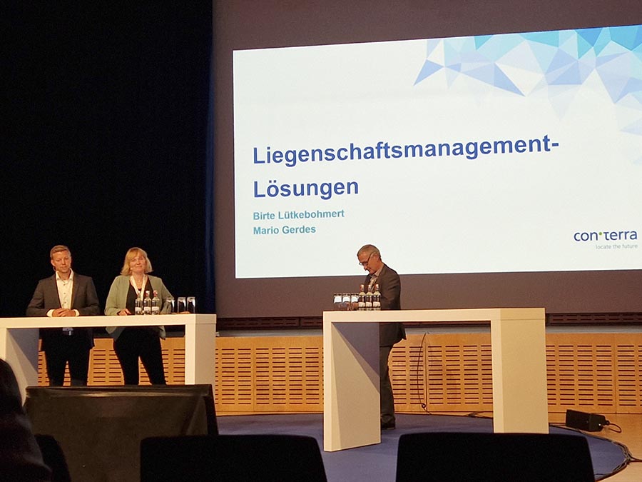 Konferenz-Vortrag zum Thema Liegenschaftsmanagement 