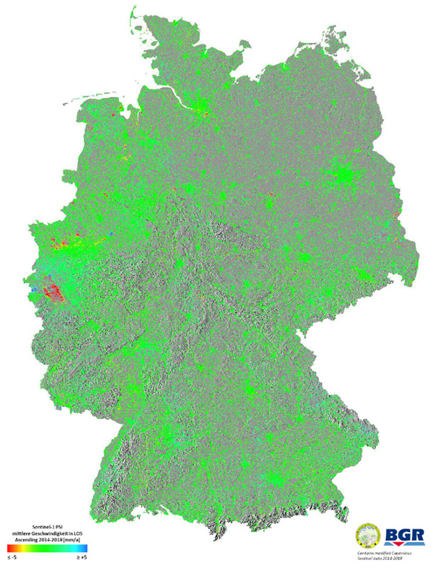 Der BodenBewegungsdienst Deutschland, Quelle: BGR