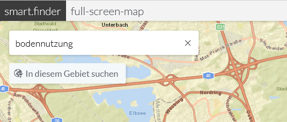 smart.finder 2.1.0 – gebietsbezogene Suche